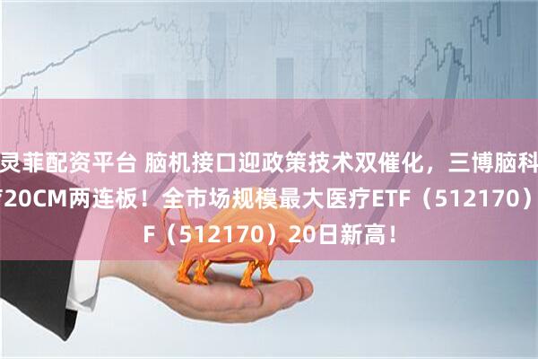 灵菲配资平台 脑机接口迎政策技术双催化，三博脑科、美好医疗20CM两连板！全市场规模最大医疗ETF（512170）20日新高！